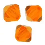 4mm Preciosa Crystal Bicones - MC Bead Rondell - Sun x30
