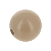 Polaris round bead Opaque 10mm Light maroon x1