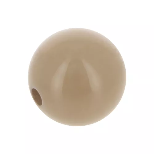 Polaris round bead Opaque 10mm Light maroon x1