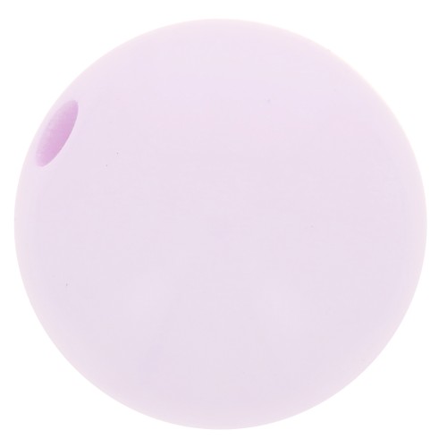Polaris round bead Opaque 10mm Lilac x1
