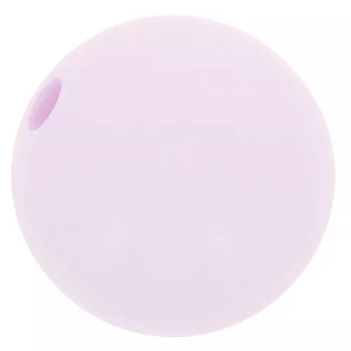 Polaris round bead Opaque 10mm Lilac x1