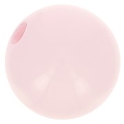 Polaris round bead Opaque 10mm Light Rose x1