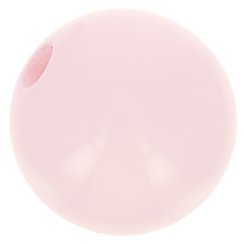 Polaris round bead Opaque 10mm Light Rose x1
