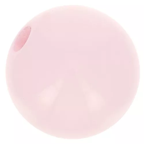 Polaris round bead Opaque 10mm Light Rose x1