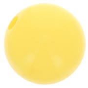 Polaris round bead Opaque 10mm Yellow x1|raw }}