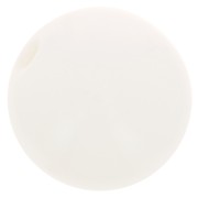 Polaris round bead Opaque 10mm White x1|raw }}