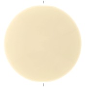 25mm Round opaque resin puck - Unbleached x1|raw }}