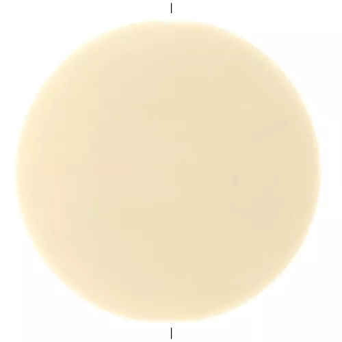 25mm Round opaque resin puck - Unbleached x1