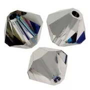 4mm Preciosa Crystal Bicones - MC Bead Rondell - Crystal Bermuda Blue x30