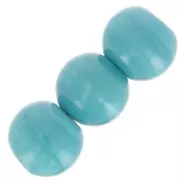 Rounds 8mm Green Turquoise x10