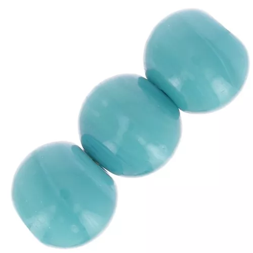 Rounds 8mm Green Turquoise x10