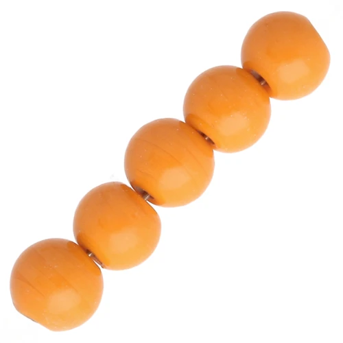 Round 7 mm Orange x15