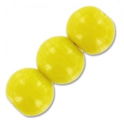 Rounds 6mm Yellow x15