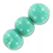 Rounds 6mm Green Turquoise x15
