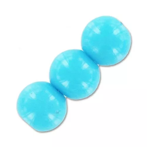 Rounds 4mm Blue x20