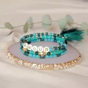 Rounds 4mm Light Blue x20