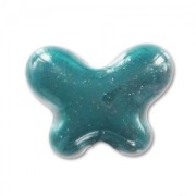 Ceramics Butterfly 12x15mm Dark Green x1|raw }}