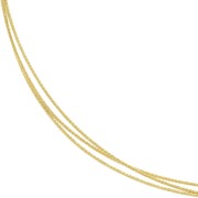 0.7mm 925 Silver half-hard - annealed - diamond effect wire - Fine Gold Plated x1m|raw }}