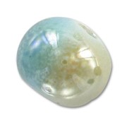 Ceramics bead 8mm Iridescent Oasis Green x1|raw }}