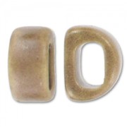 Ceramics slider 18x10mm Burnt Brown x1|raw }}