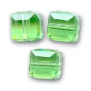 Cube PureCrystal 5601 6 mm Peridot x1