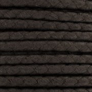 European cotton waxed cord 2mm Black x 1 m|raw }}