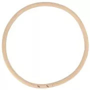 15cm bamboo circle for dream catcher and decoration - Natural x1