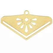 28mm End Tip for Miyuki 11/0 weaving excl. Perles & co - Fine Gold Plated x1