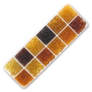 Seed beads assortment Preciosa Ornela Topaz x200g