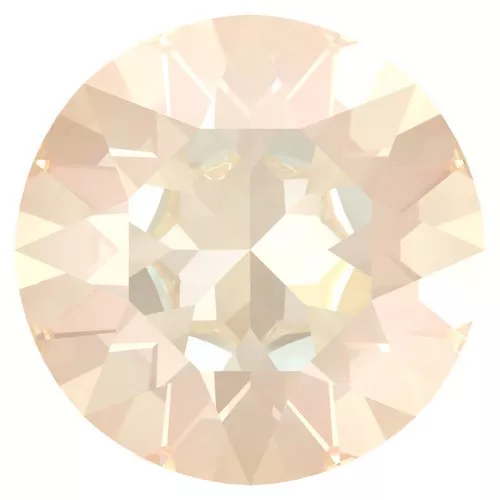 6mm PureCrystal 1088 Round Stone - Crystal Ivory Cream Delite x1