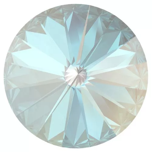 12mm PureCrystal 1122 Rivoli Round Stone - Crystal Serene Gray Delite x1