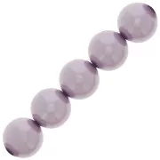 6mm Preciosa pearl beads - Round Maxima - Lavender Pearl Effect x20