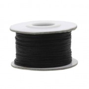 Braided nylon thread 0.8mm Black x50m|raw }}