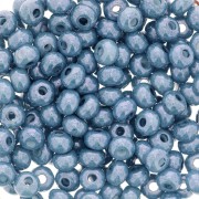 Preciosa Seed beads 6/0 4 mm - Glossy Aquamarine x20g