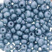 Preciosa Seed beads 6/0 4 mm - Glossy Aquamarine x20g