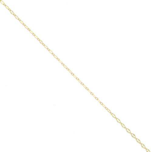 Fancy 2.15 mm mesh chain - Gold x1m