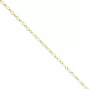 2.15mm Fancy mesh chain - Gold Tone x3m
