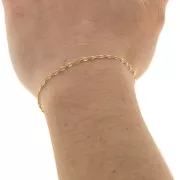 2.15mm Fancy mesh chain - Gold Tone x3m