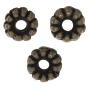 5mm Round beads worked - Bronze Tone x5|raw }}