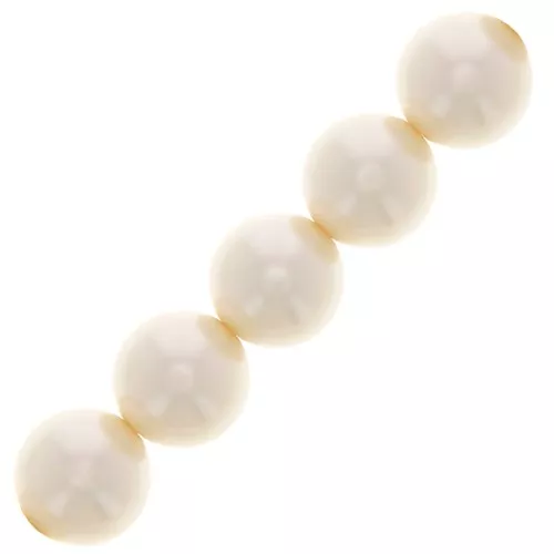 12mm Preciosa Pearls - Round Maxima - Pearl Effect Light Creamrose x6