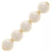 6mm Preciosa Pearls - Round Maxima - Pearl Effect Light Creamrose x20