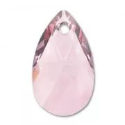 PureCrystal Tear drop 6106 22mm Crystal Antique Pink x1