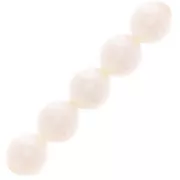 6mm Preciosa Pearls - Round Maxima - Pearlescent White x20