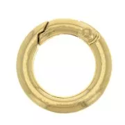 20mm Round Lobster Clasp - Fine Gold plated x1