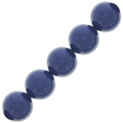 4mm Preciosa Pearls - Round Maxima - Navy Blue x30
