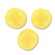 Round bead 4mm Opaque Yellow x50