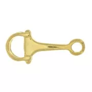 23x10mm Zamac Design connector - Fine Gold plated x1