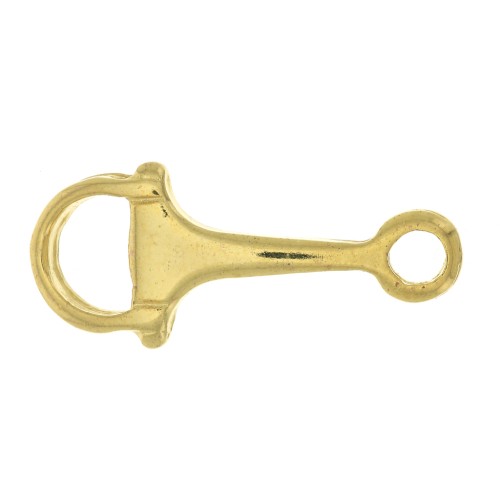 23x10mm Zamac Design connector - Fine Gold plated x1