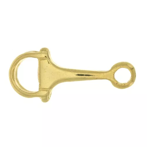 23x10mm Zamac Design connector - Fine Gold plated x1