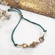 23x10mm Zamac Design connector - Fine Gold plated x1